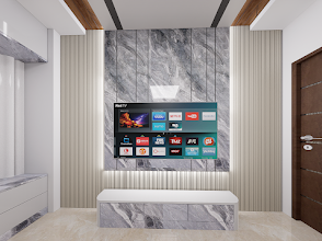 Luxury False Ceiling Living Room